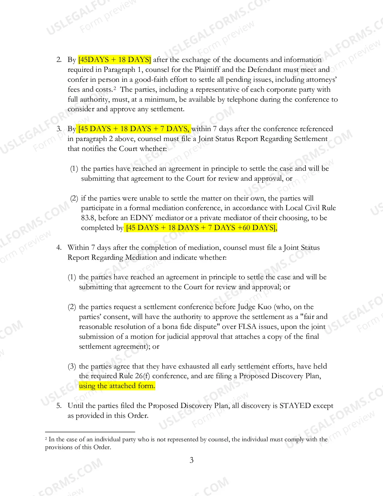 Preview [Proposed] Initial Scheduling Order (Mag. Judge Kuo)