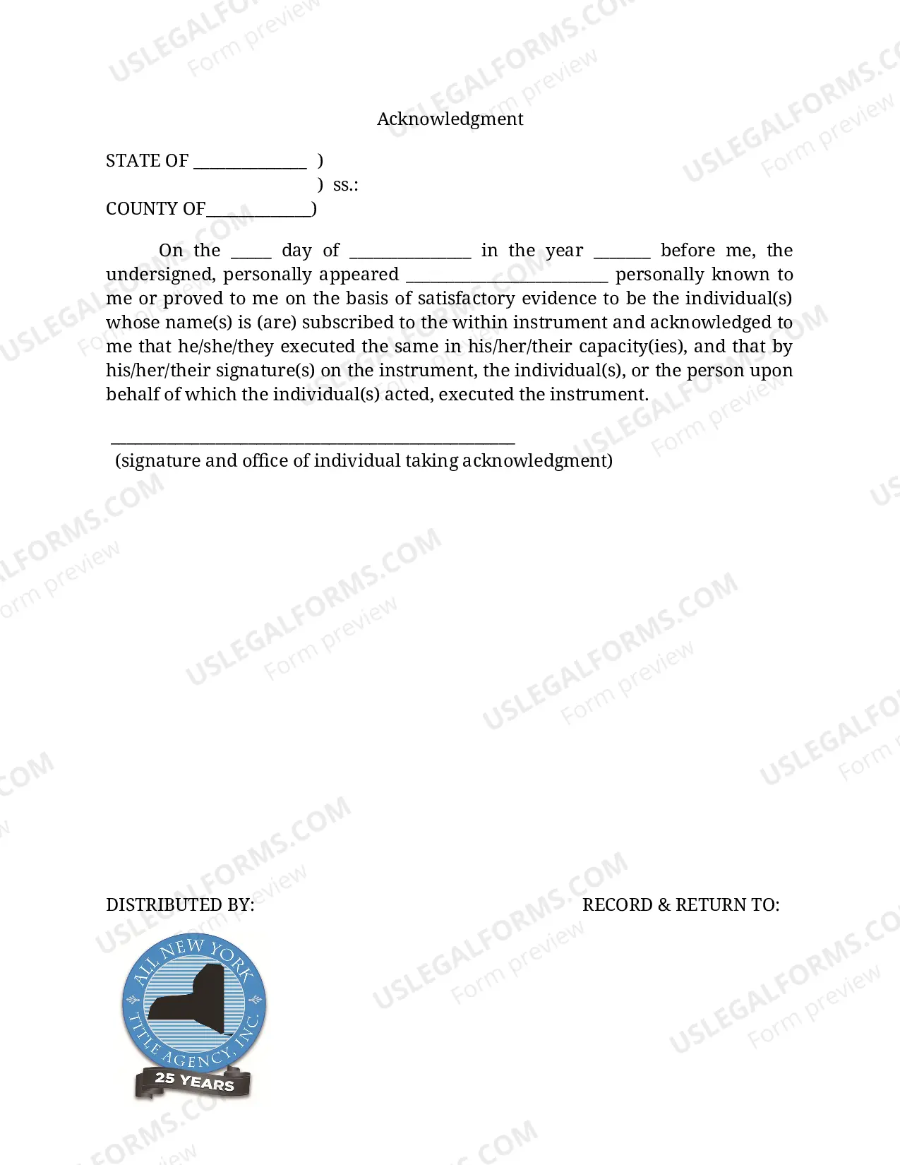 Preview Correction Deed (Quitclaim)