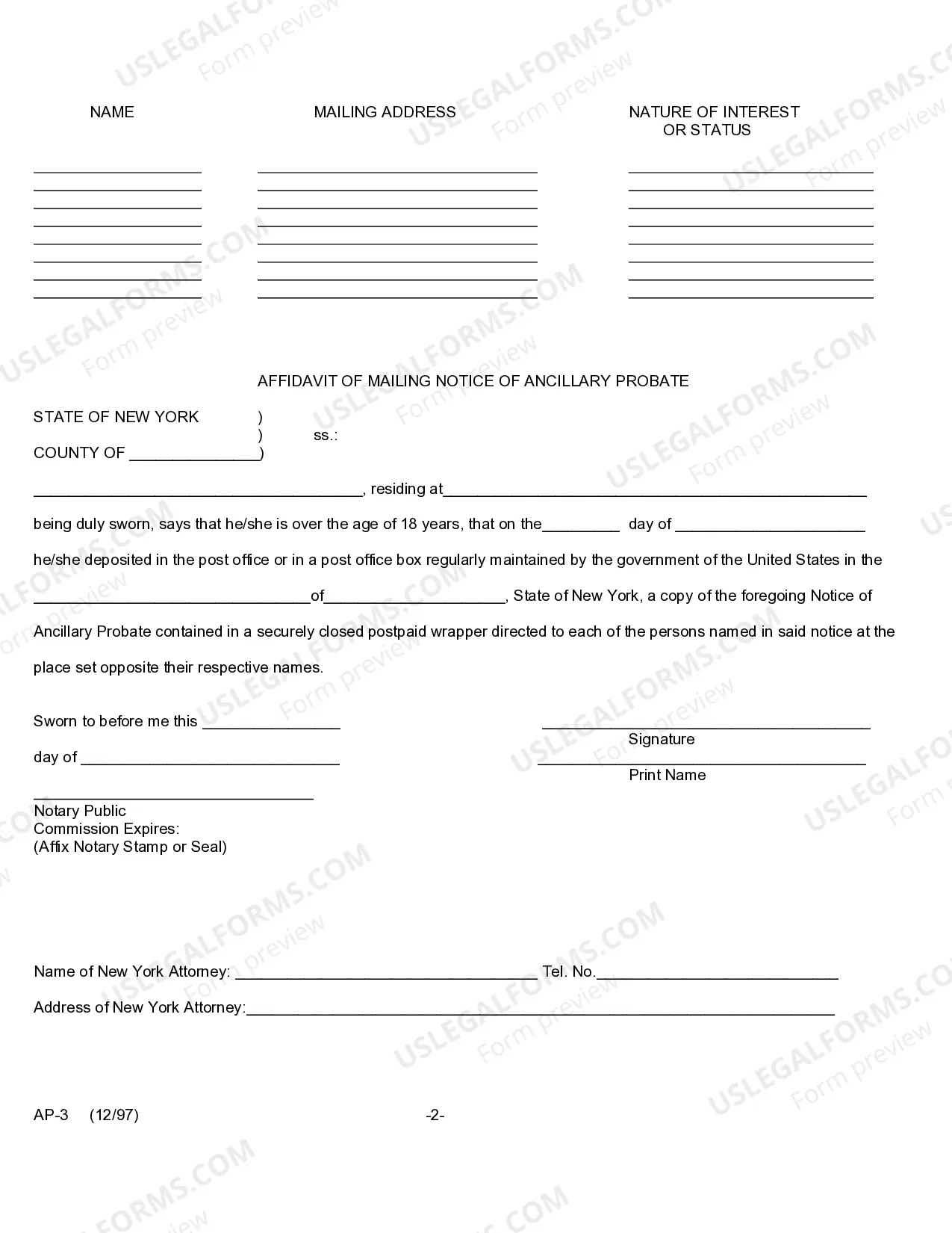 Preview Petition For Ancillary Probate