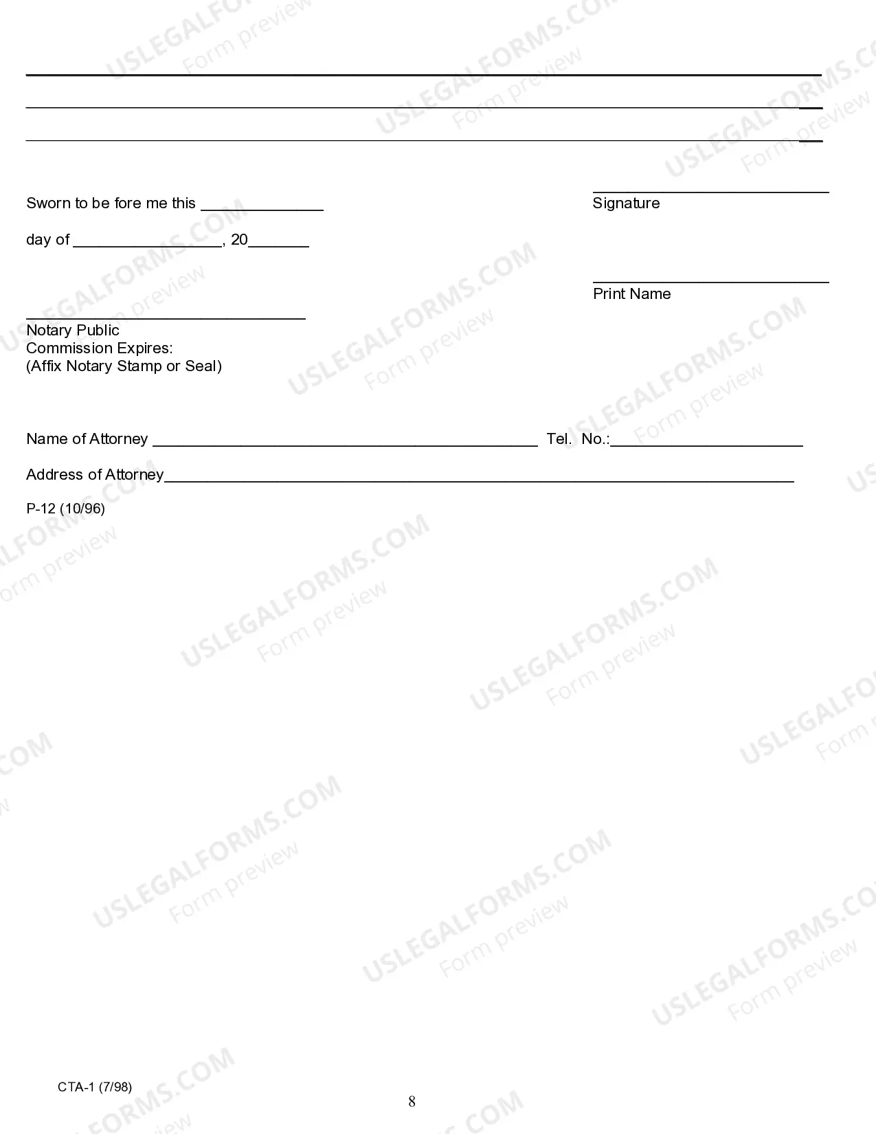 Preview Petition For Letters of Administration CTA After Probate