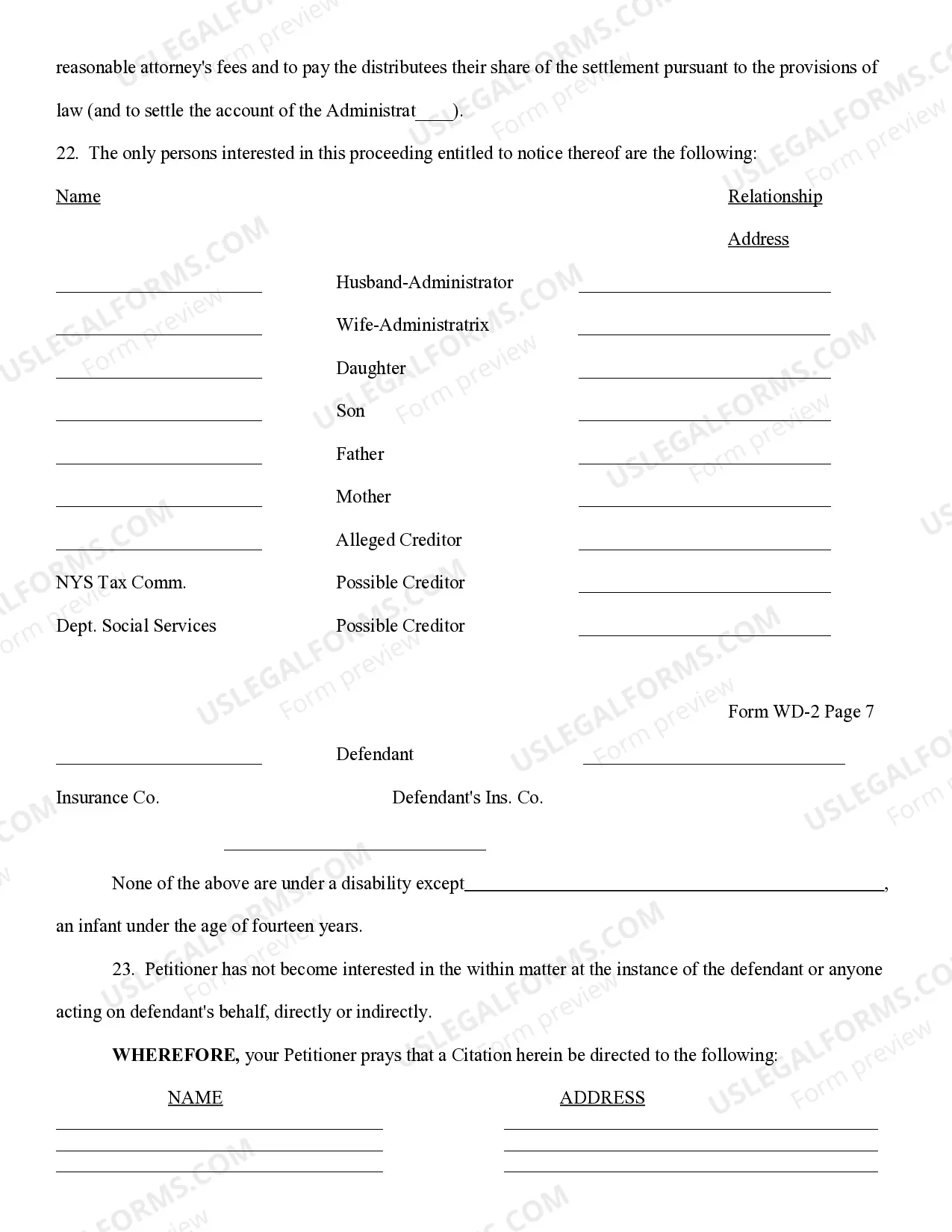 Preview Petition