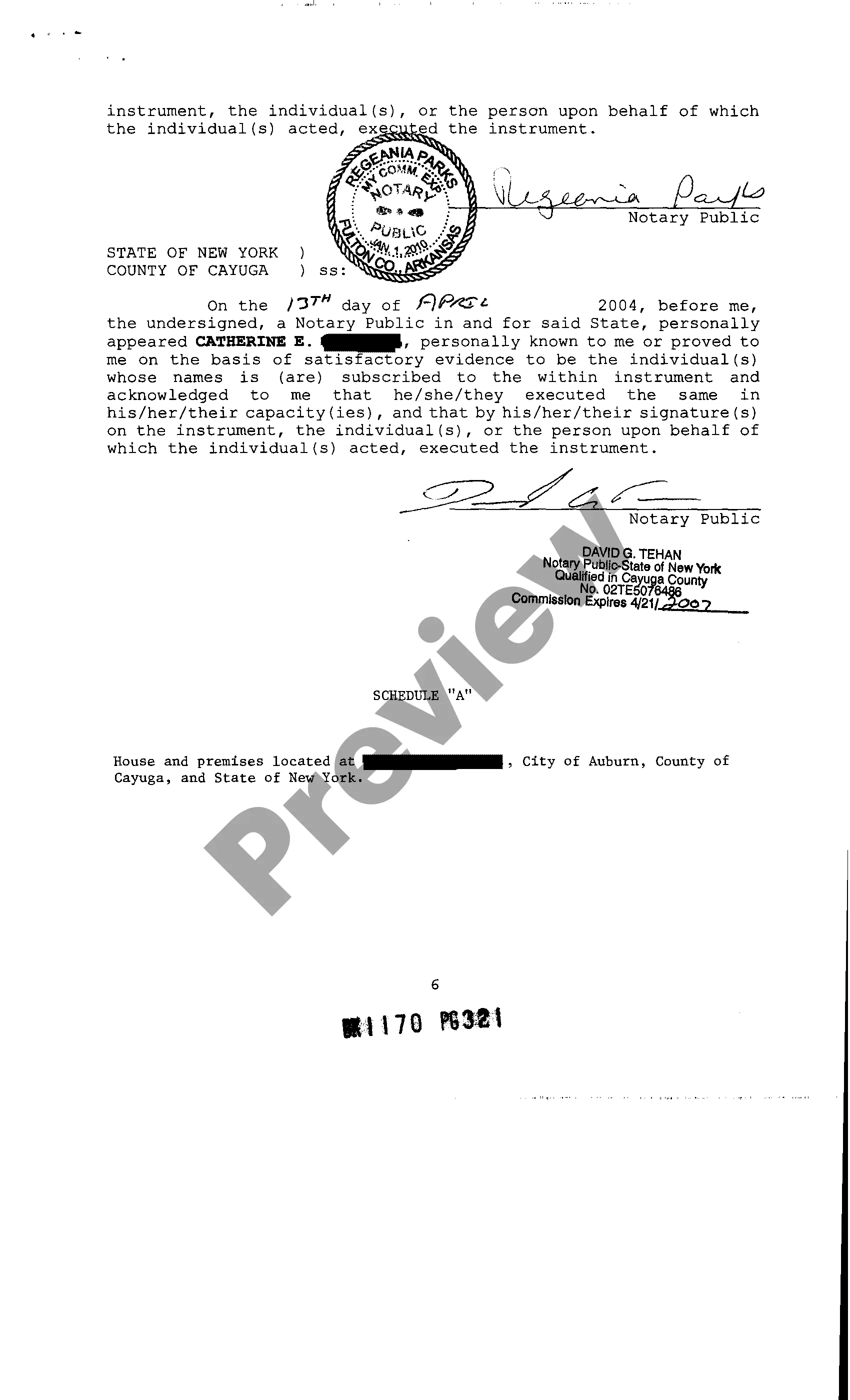 Preview Memorandum of Trust