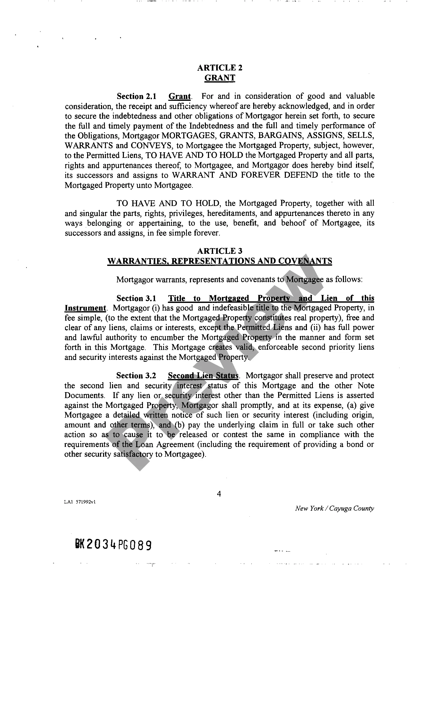 Get Assignment of Rents and Leases Preview Assignment of Rents and Leases