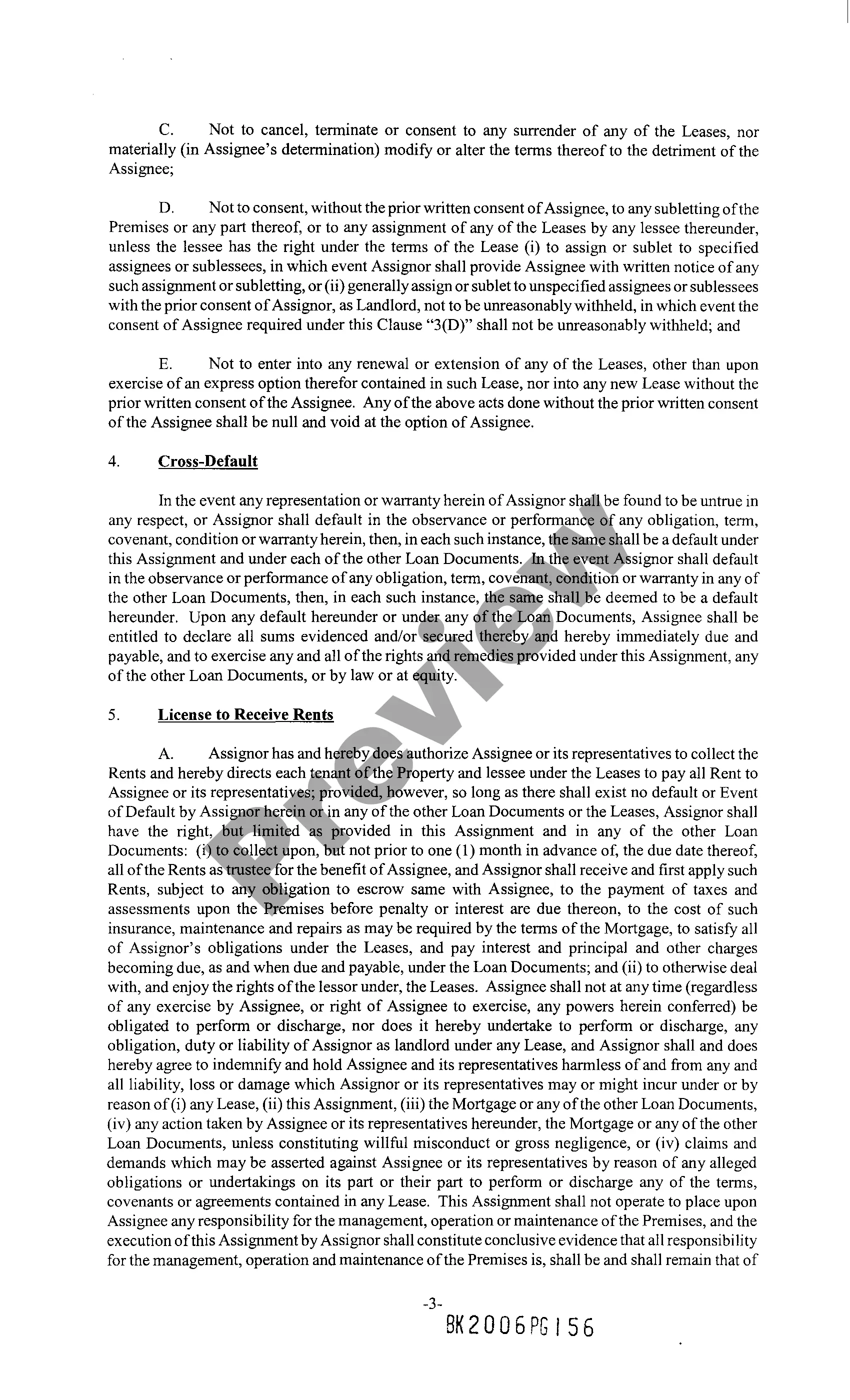 Get Assignment of Rents and Leases Preview Assignment of Rents and Leases