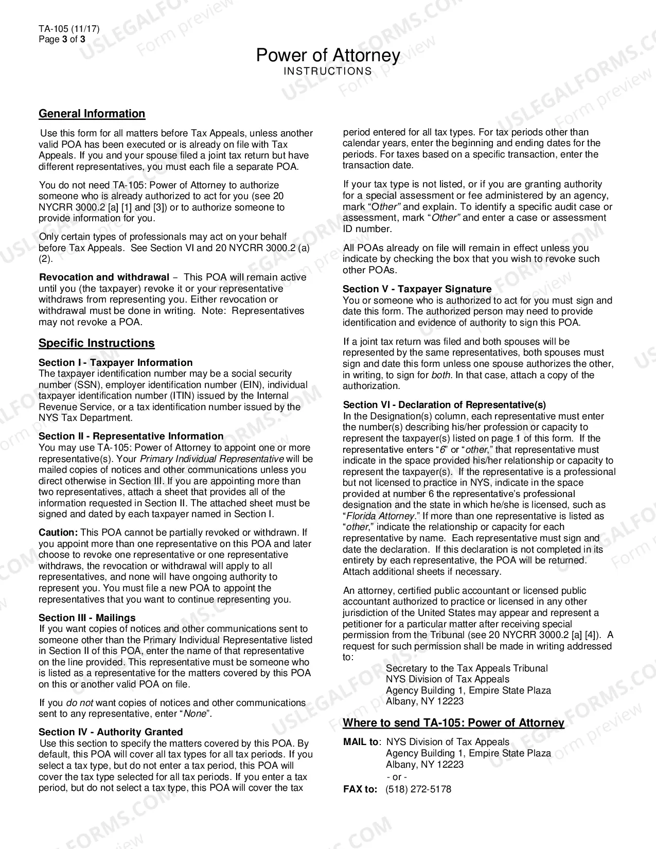 Preview Power of Attorney