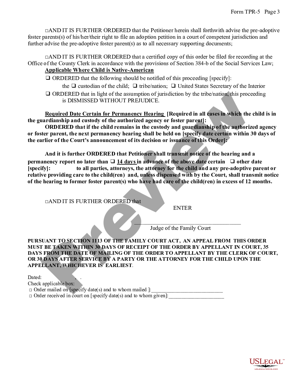 page 2 Order of Disposition - Parents Deceased preview