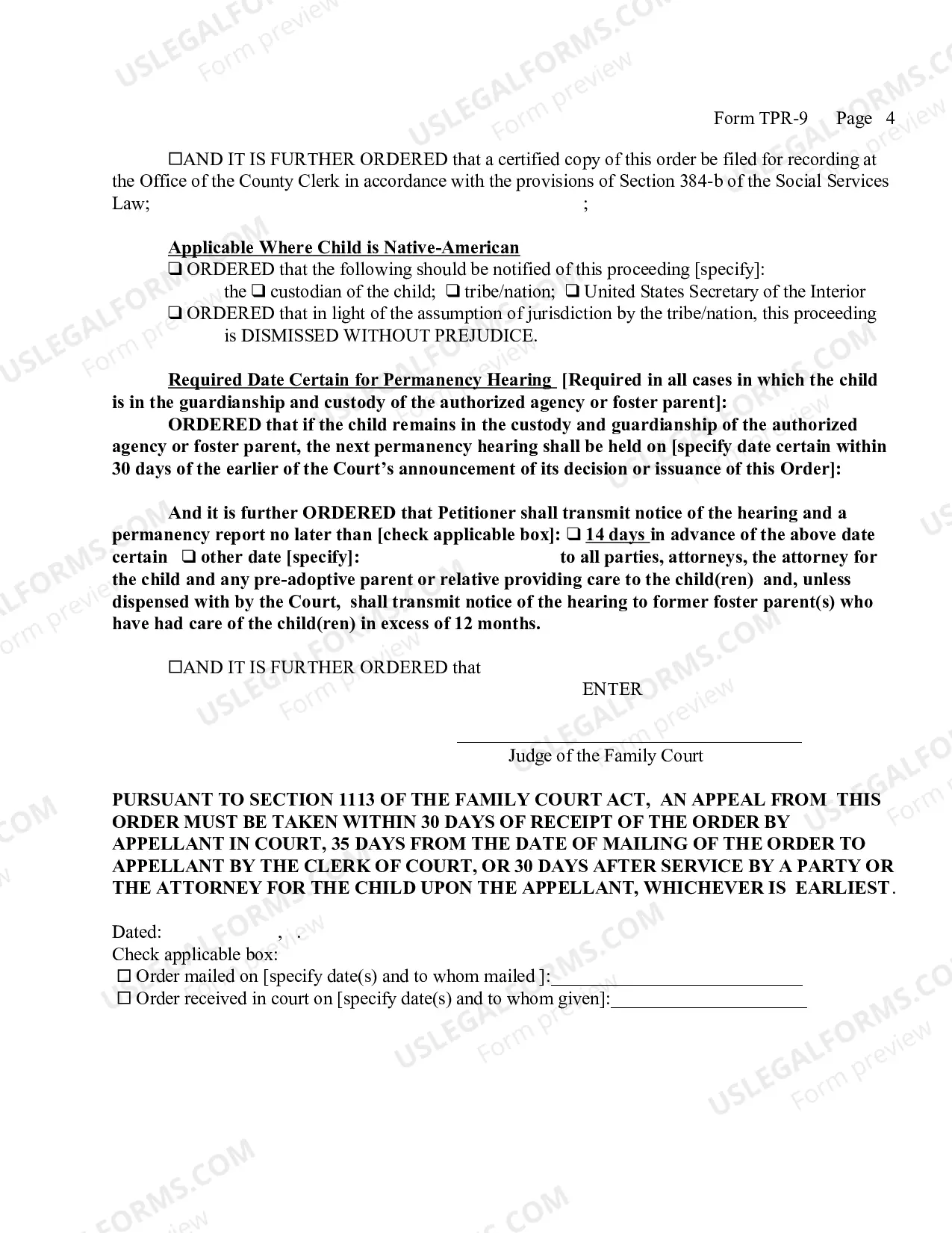 Preview Findings of Fact Conclusions of Law And Order of Disposition (Parents Mental Illness-Retardation)