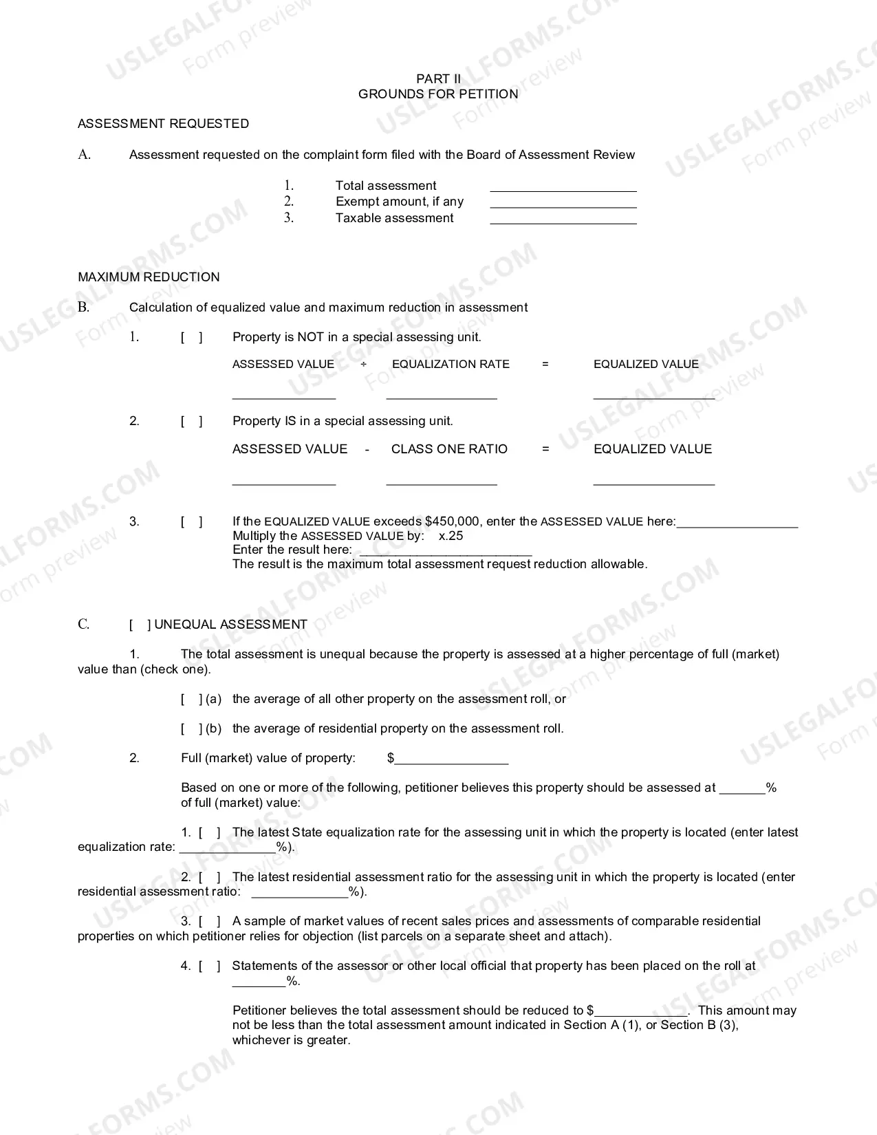 Preview Small Claims Assessment Review (SCAR) Petition