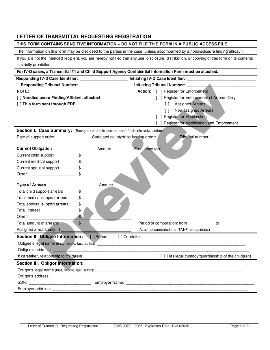 page 0 Registration Statement preview