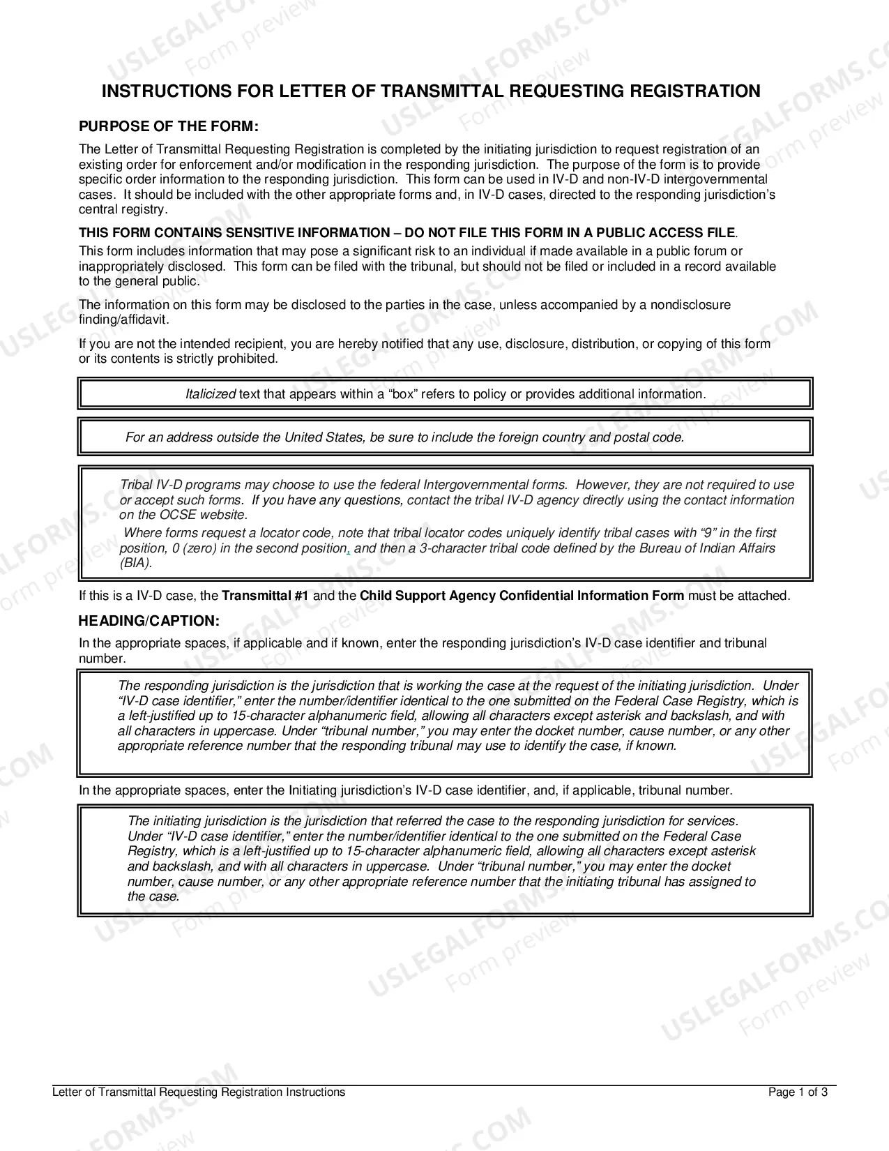 Preview Registration Statement