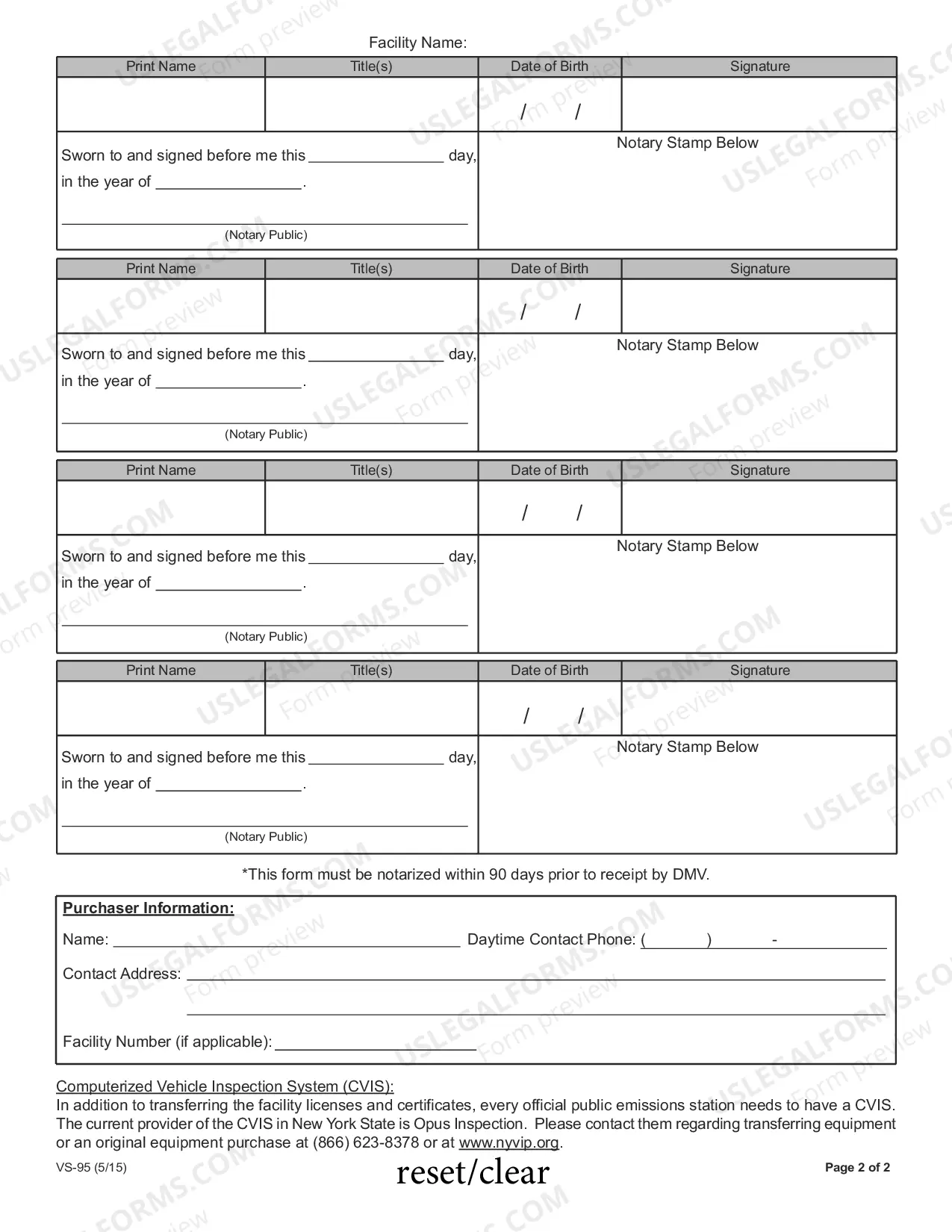 Preview Public Emissions Inspection Station Buy/Sell Agreement