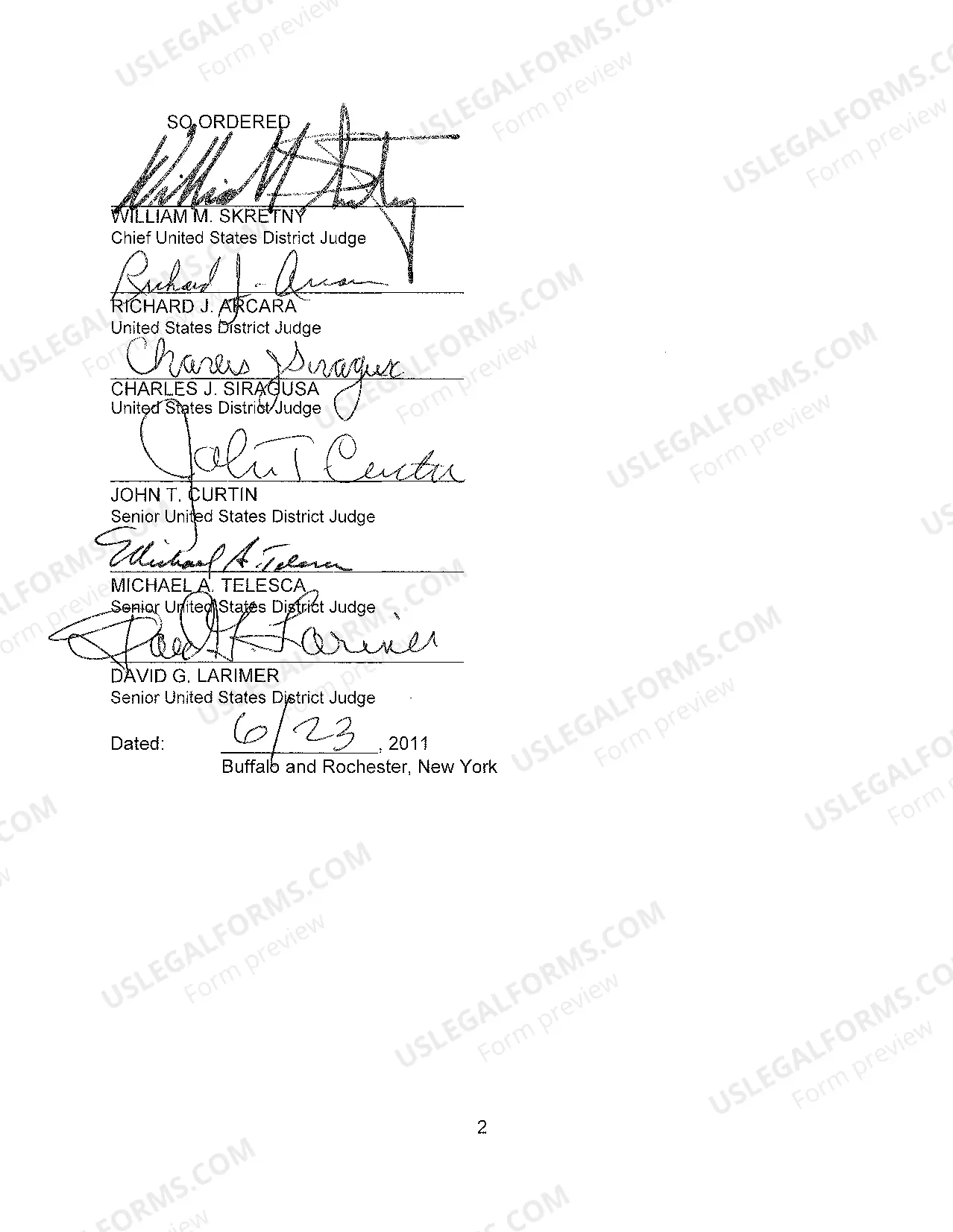 Preview Responses to Medicare Demand Filed in Prisoner Civil Rights Actions, June 23, 2011