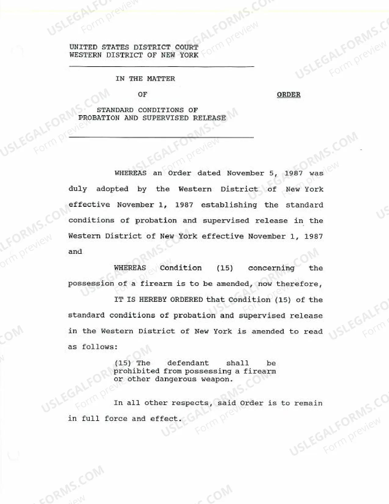 Preview PTPR-1990-21 Probation and Supervised Release (Amended Standard Conditions), Aug. 17, 1990.pdf