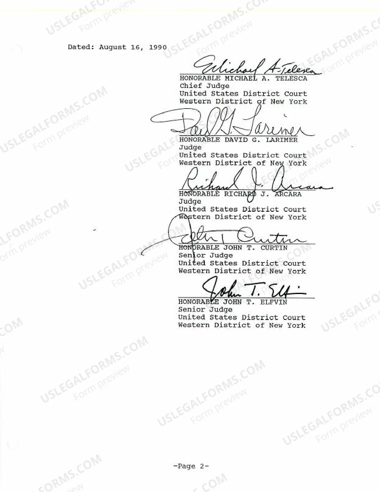 Preview PTPR-1990-21 Probation and Supervised Release (Amended Standard Conditions), Aug. 17, 1990.pdf