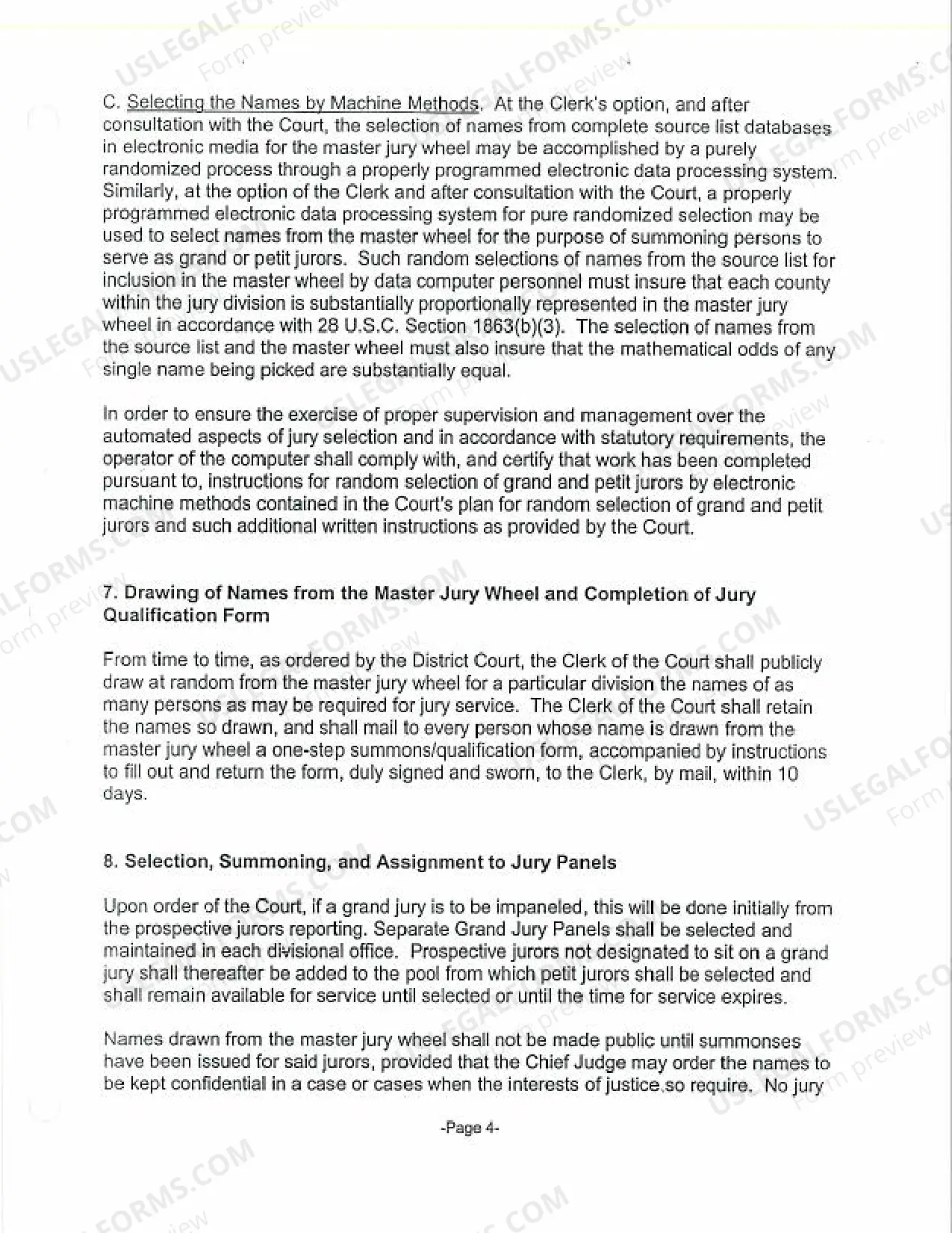 Preview JURY-2003-63 Jury Plan filed Feb 12, 2003 (Supersedes Plan filed April 17, 2000), February 12, 2003.pdf