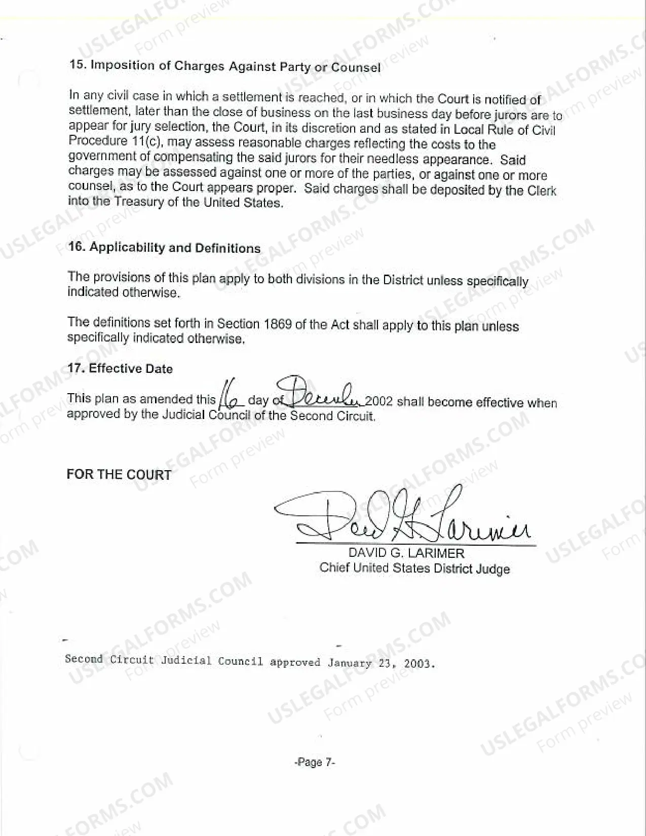 Preview JURY-2003-63 Jury Plan filed Feb 12, 2003 (Supersedes Plan filed April 17, 2000), February 12, 2003.pdf