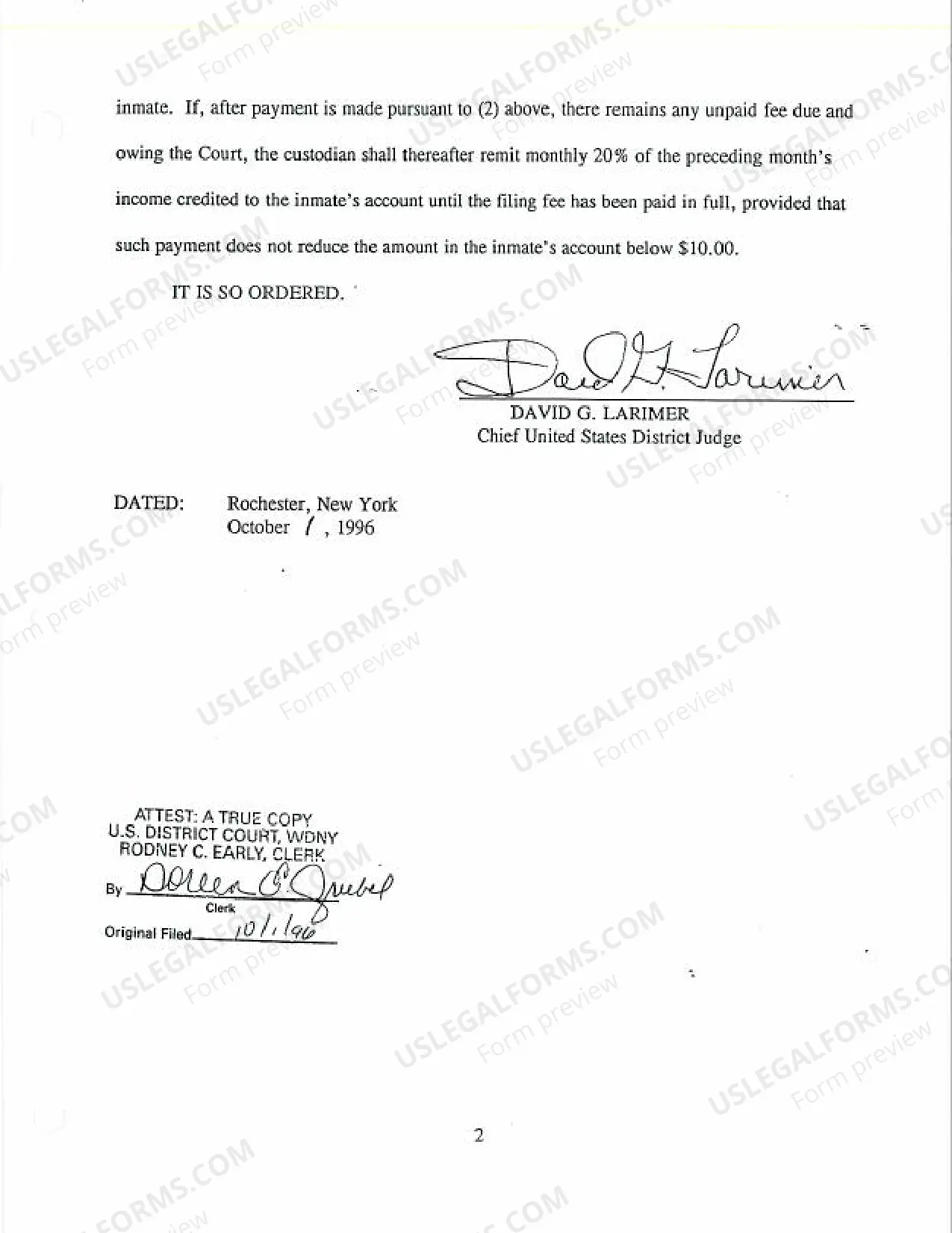 Preview PL-1996-48 Prison Litigation Reform Act (Superseded by Order dated Dec 26, 2996 and filed Dec 27, 1996), Oct 1, 1996.pdf