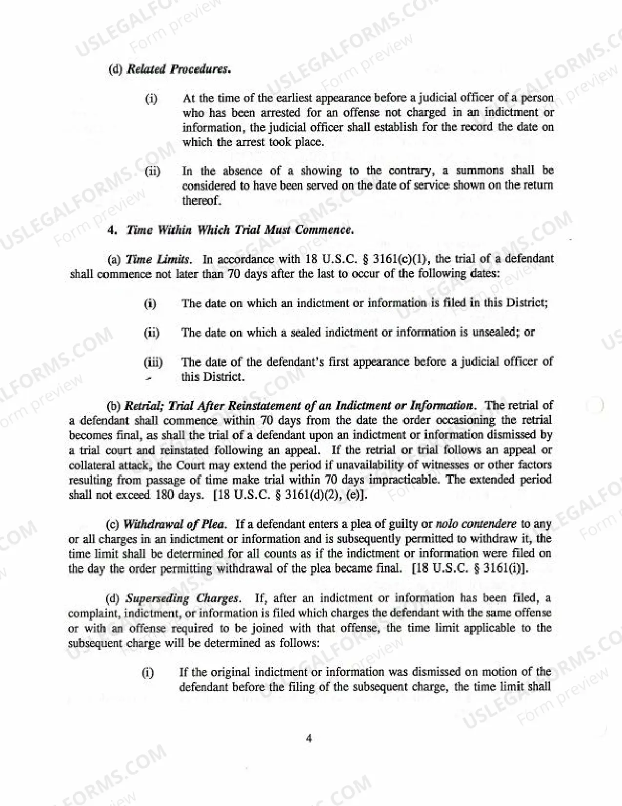 Preview CR-1994-37 Criminal Cases (Revised Plan for Prompt Disposition of), July 1, 1994.pdf