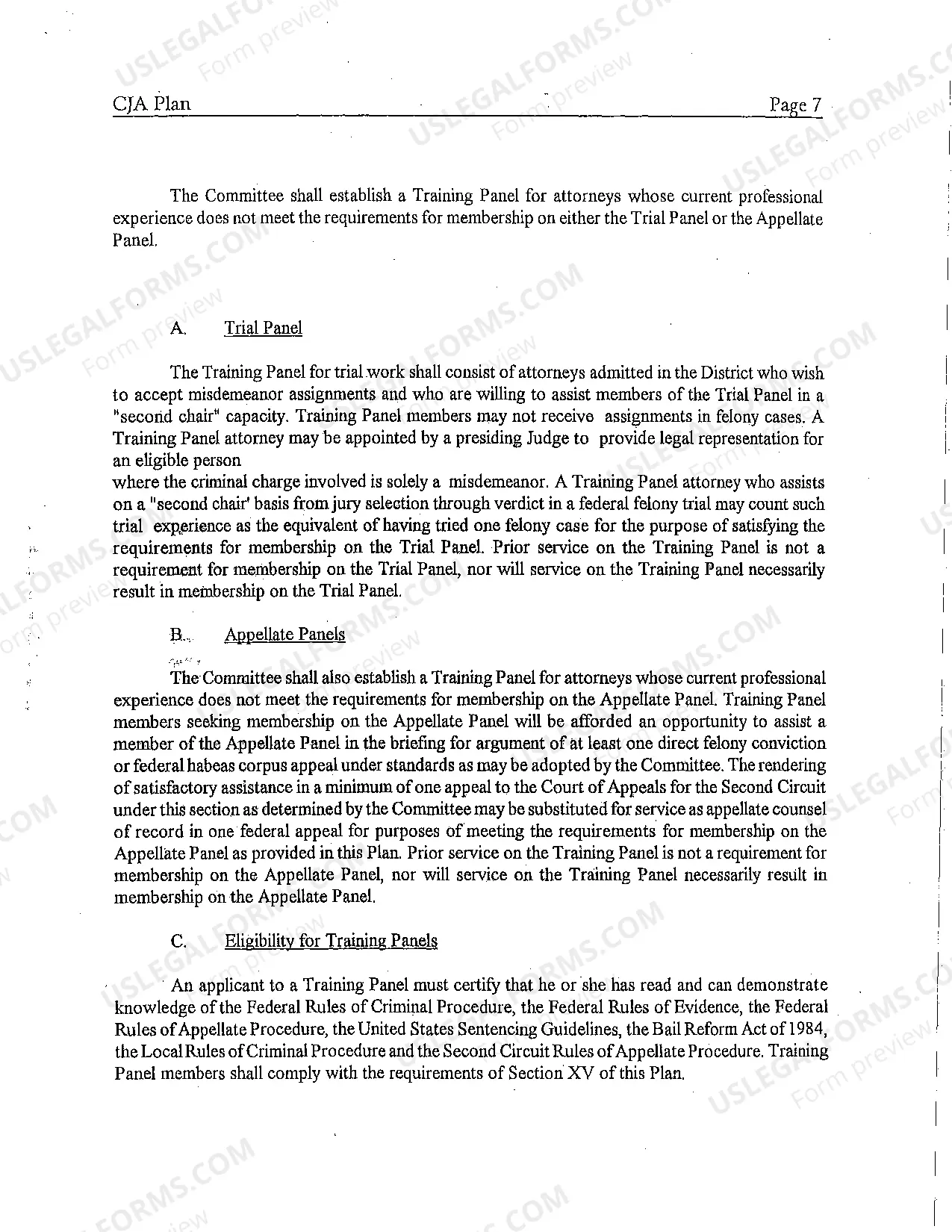 Preview CJA-2009-81 Criminal Justice Act Plan updated April 5, 2001.pdf