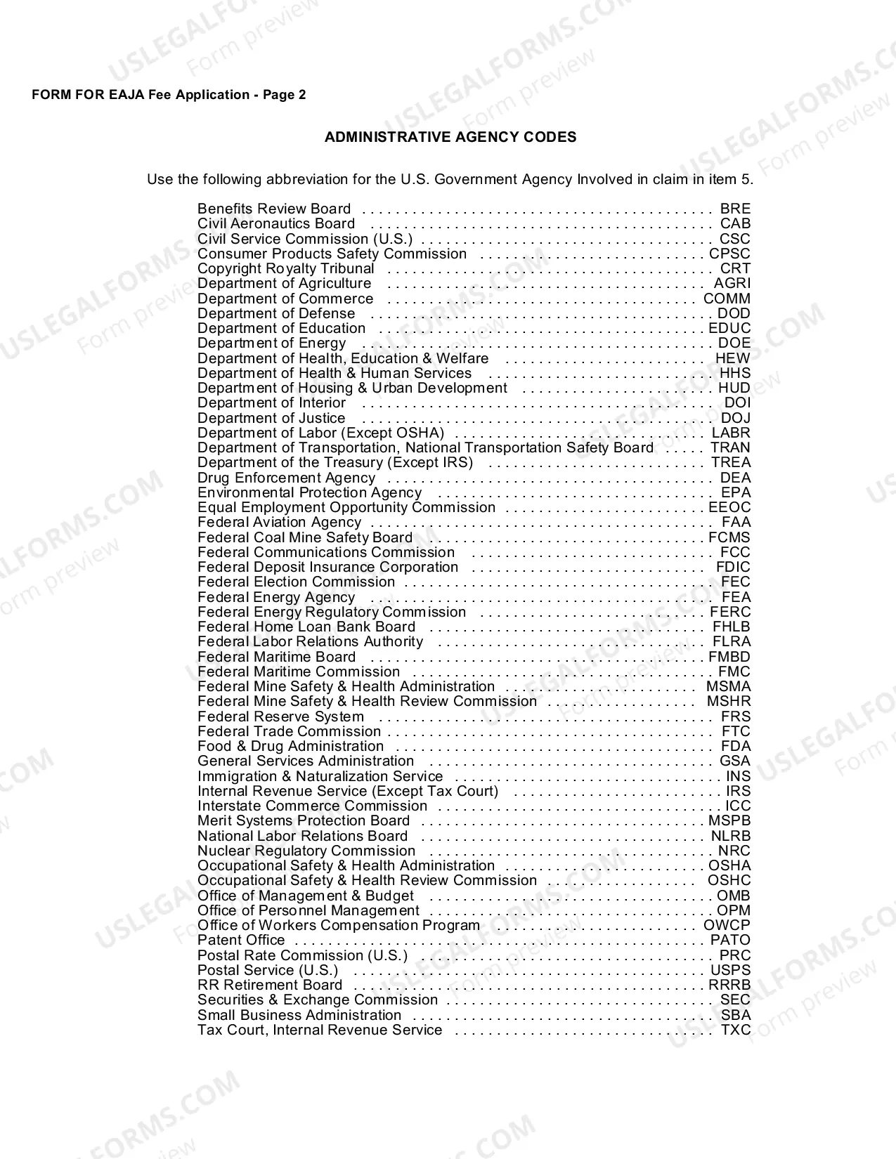 Preview AO 291 Application for fees under EAJA