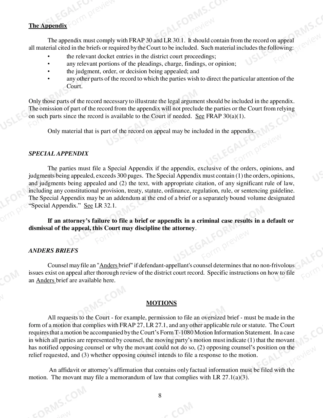 Preview How to appeal a criminal case