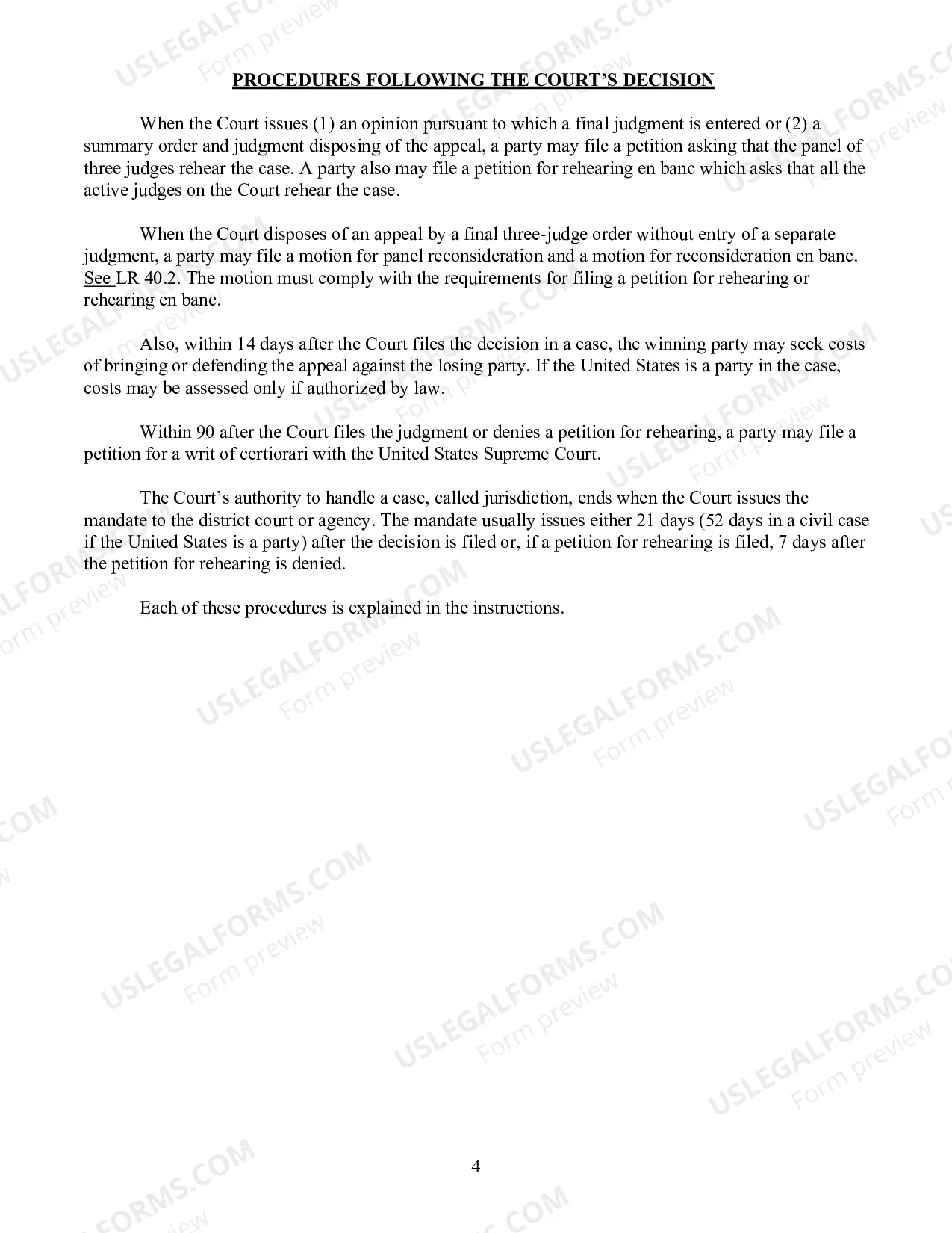 Preview How to appeal as a pro se party