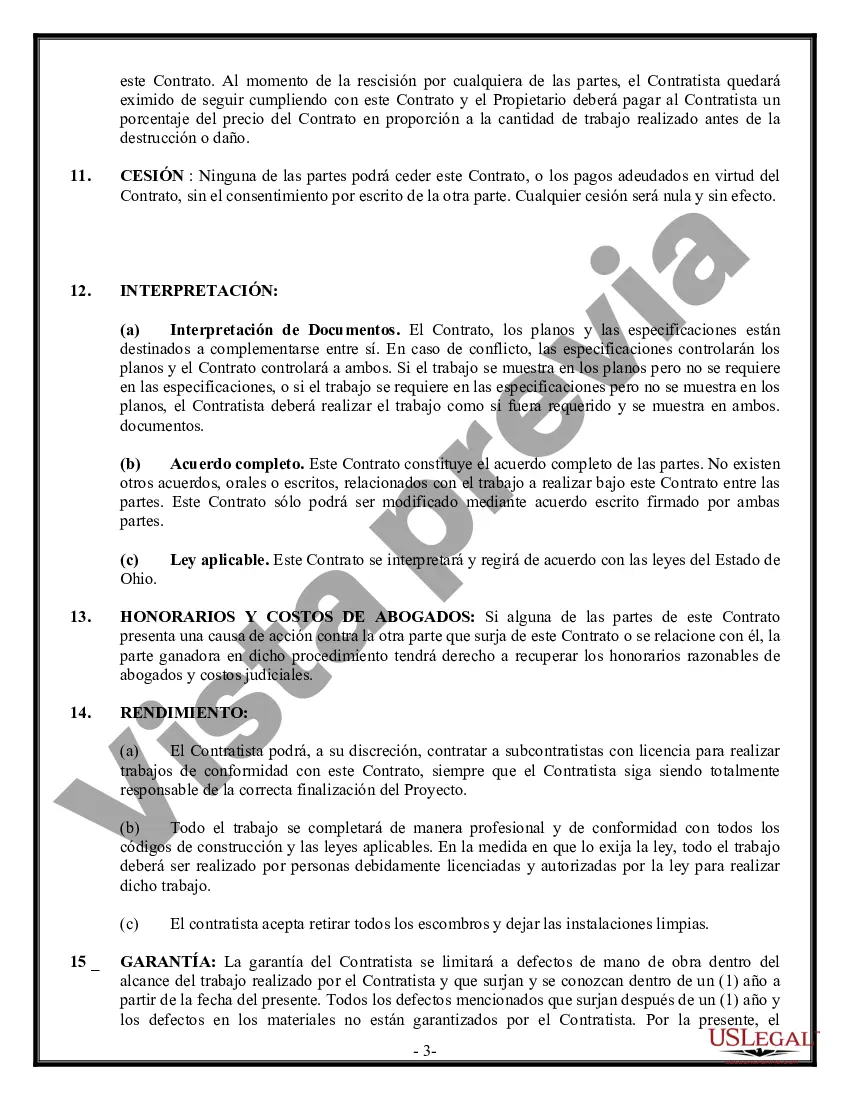 Preview Contrato de Seguridad para Contratista