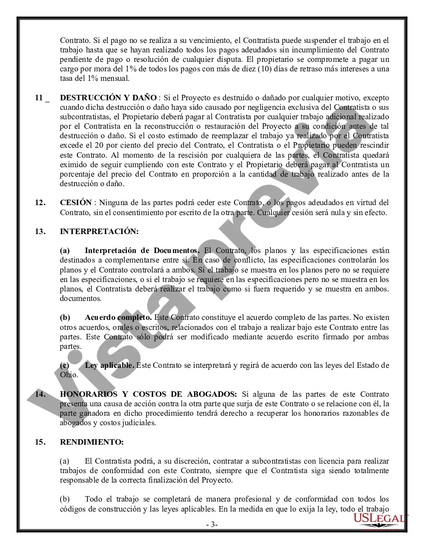 Preview Contrato de trabajo en el sitio para el contratista