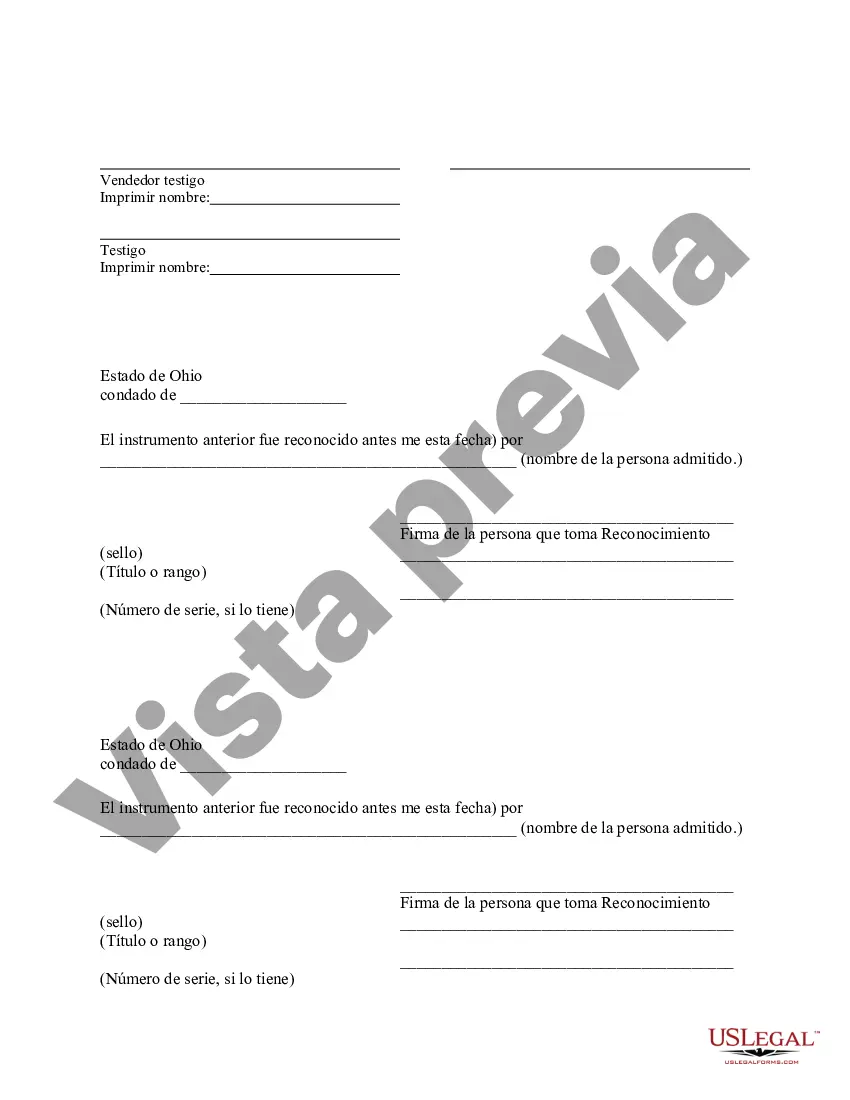 Preview Cesión del contrato de escritura por parte del vendedor