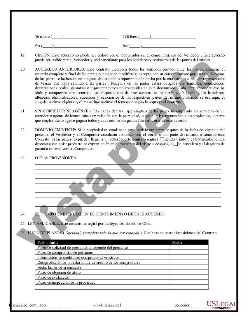 Preview Contrato de Compraventa de Bienes Inmuebles sin Corredor para Acuerdo de Venta de Casa Residencial