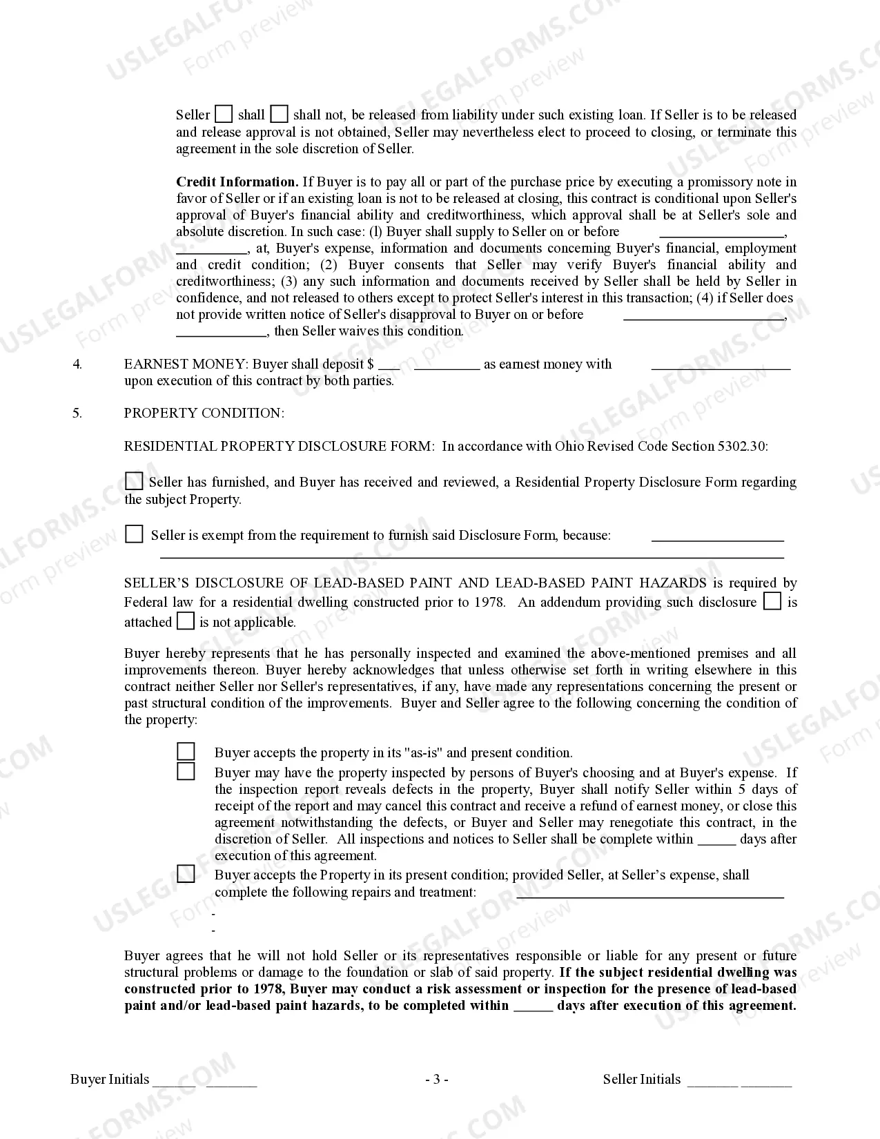 Preview Contract for Sale and Purchase of Real Estate with No Broker for Residential Home Sale Agreement