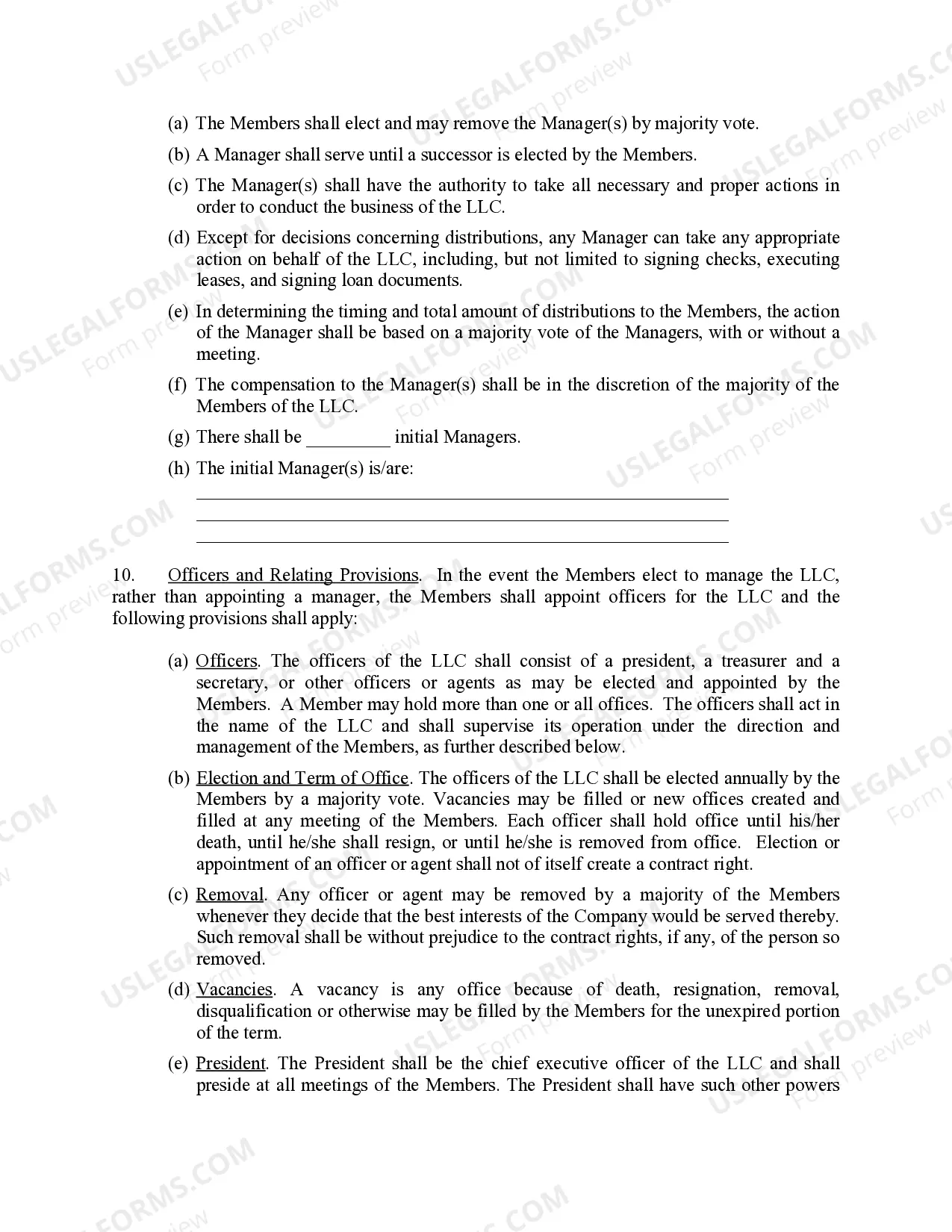 Preview Ohio Professional Limited Liability Company PLLC Formation Package