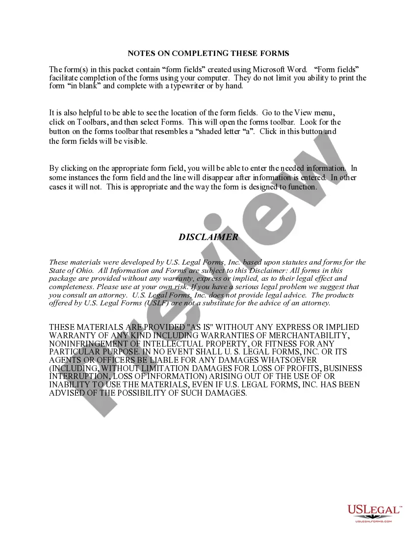 Preview Renunciation And Disclaimer of Joint Tenant or Tenancy Interest