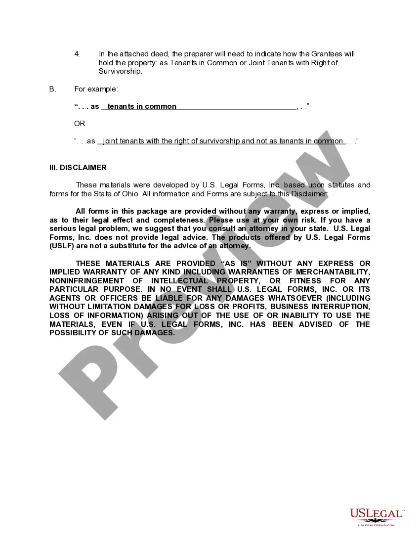 Preview General Warranty Deed from Husband to Himself and Wife