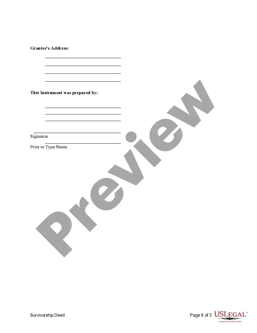 Ohio Survivorship Deed - Individual to Two Individuals - Survivorship Deed Form | US Legal Forms ohio-survivorship-deed-individual-to-two-individuals-survivorship-deed-form-us-legal-forms