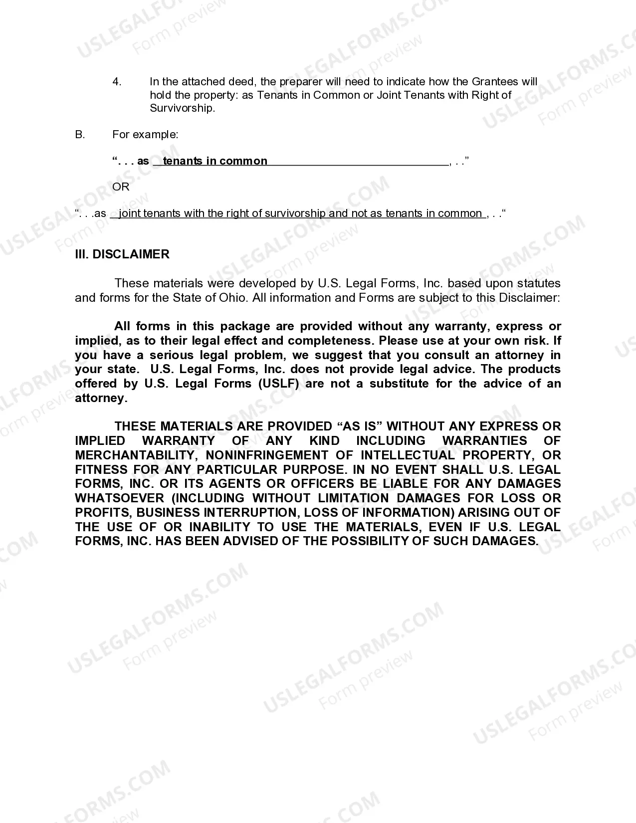 Preview Quitclaim Deed by Two Individuals to Husband and Wife
