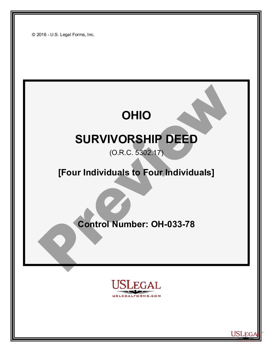 ohio-survivorship-deed-from-four-individuals-to-four-individuals-oh-survivorship-deed-us