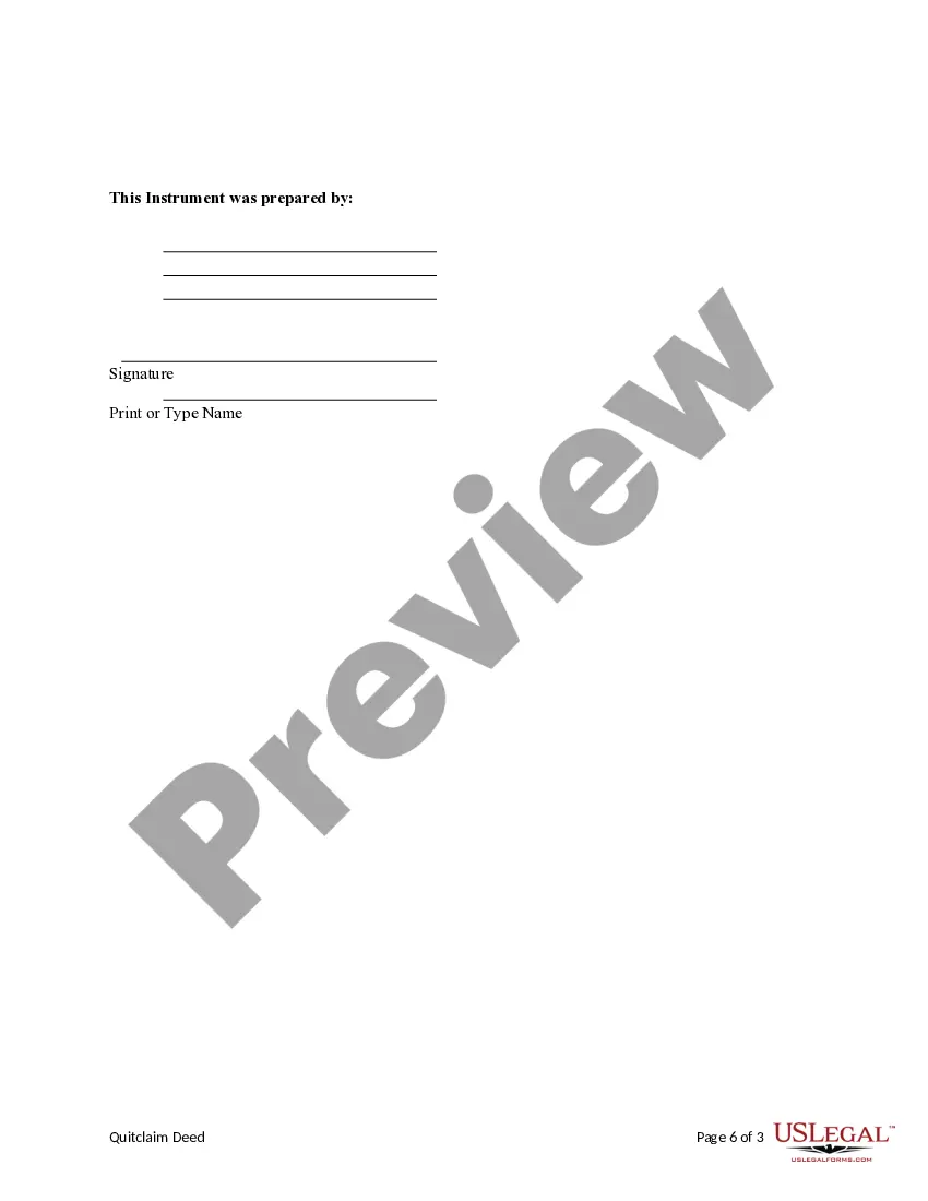 Preview Deed of Trustee - Distribution to an Individual Pursuant to Trust Instrument