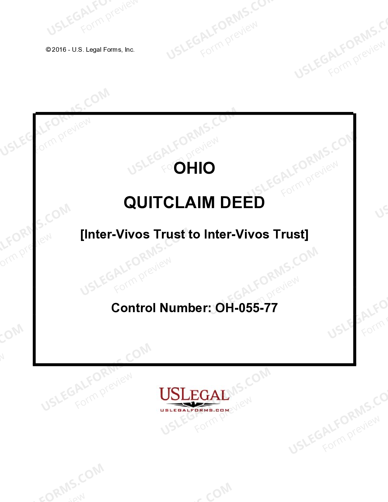 Deed Inter Vivos Form US Legal Forms