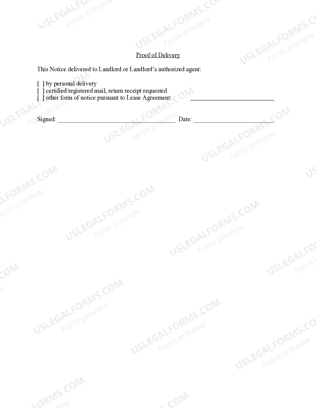 Preview Letter from Tenant to Landlord with Demand that landlord remove garbage and vermin from premises