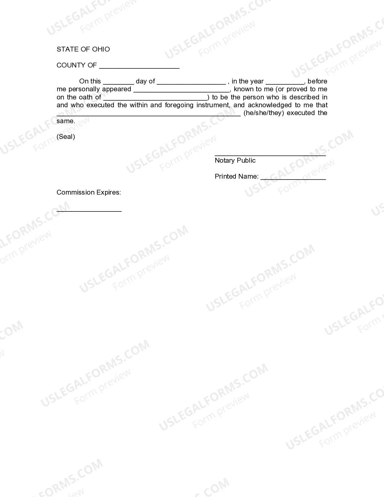 Preview Revocation of Living Trust