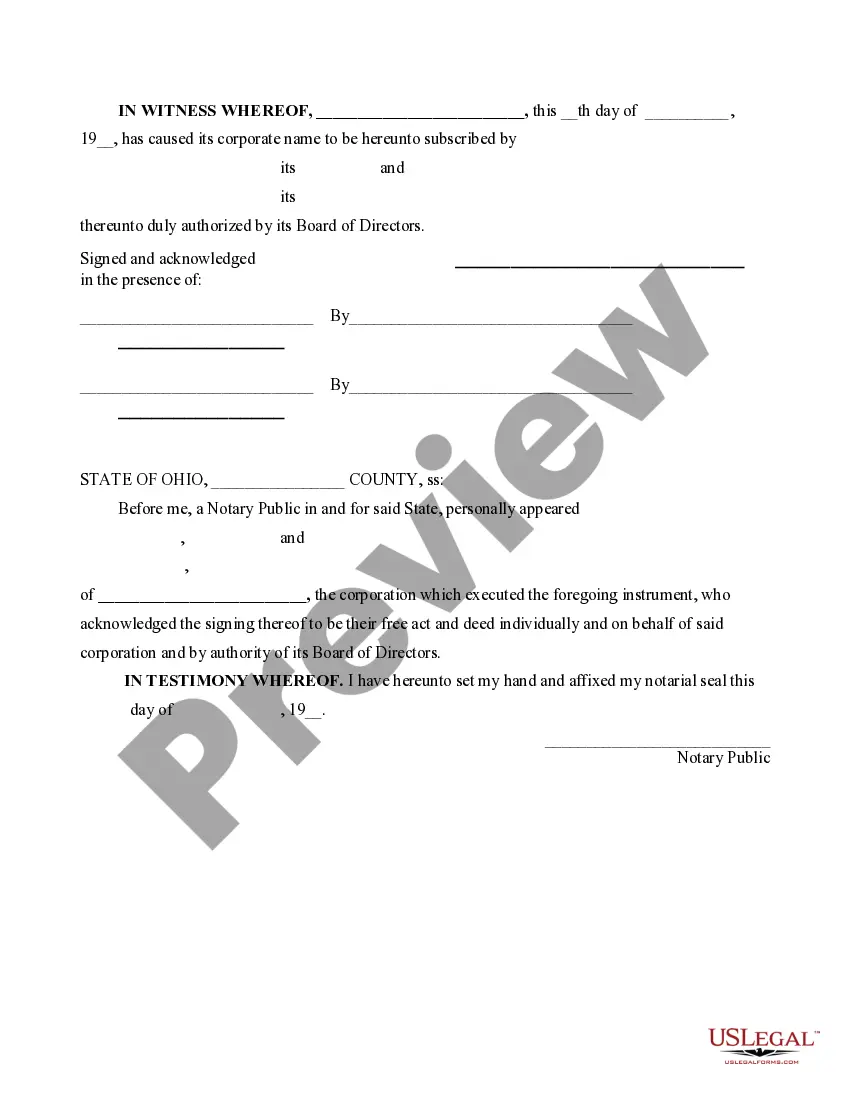 Preview Grant of Encroachment