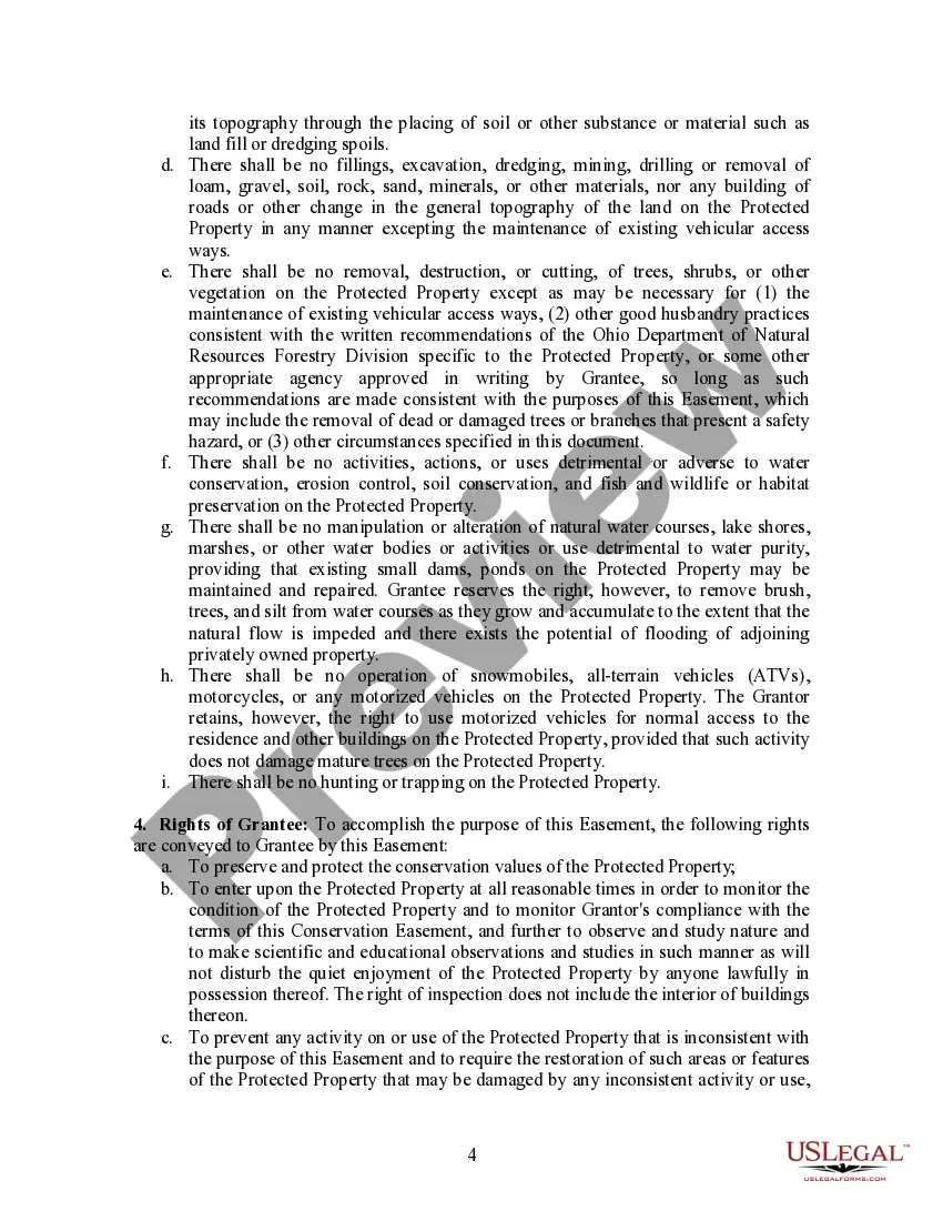 Preview Conservation Easement