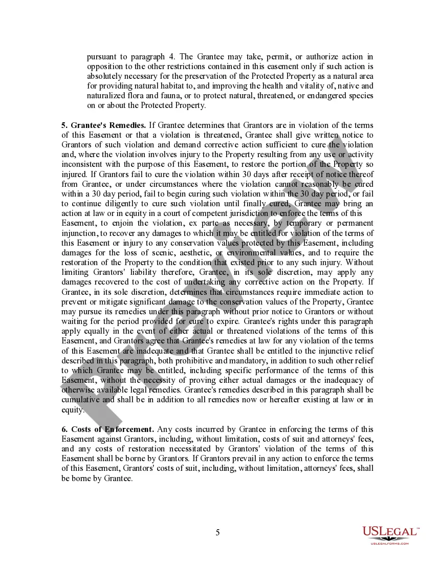 Preview Conservation Easement