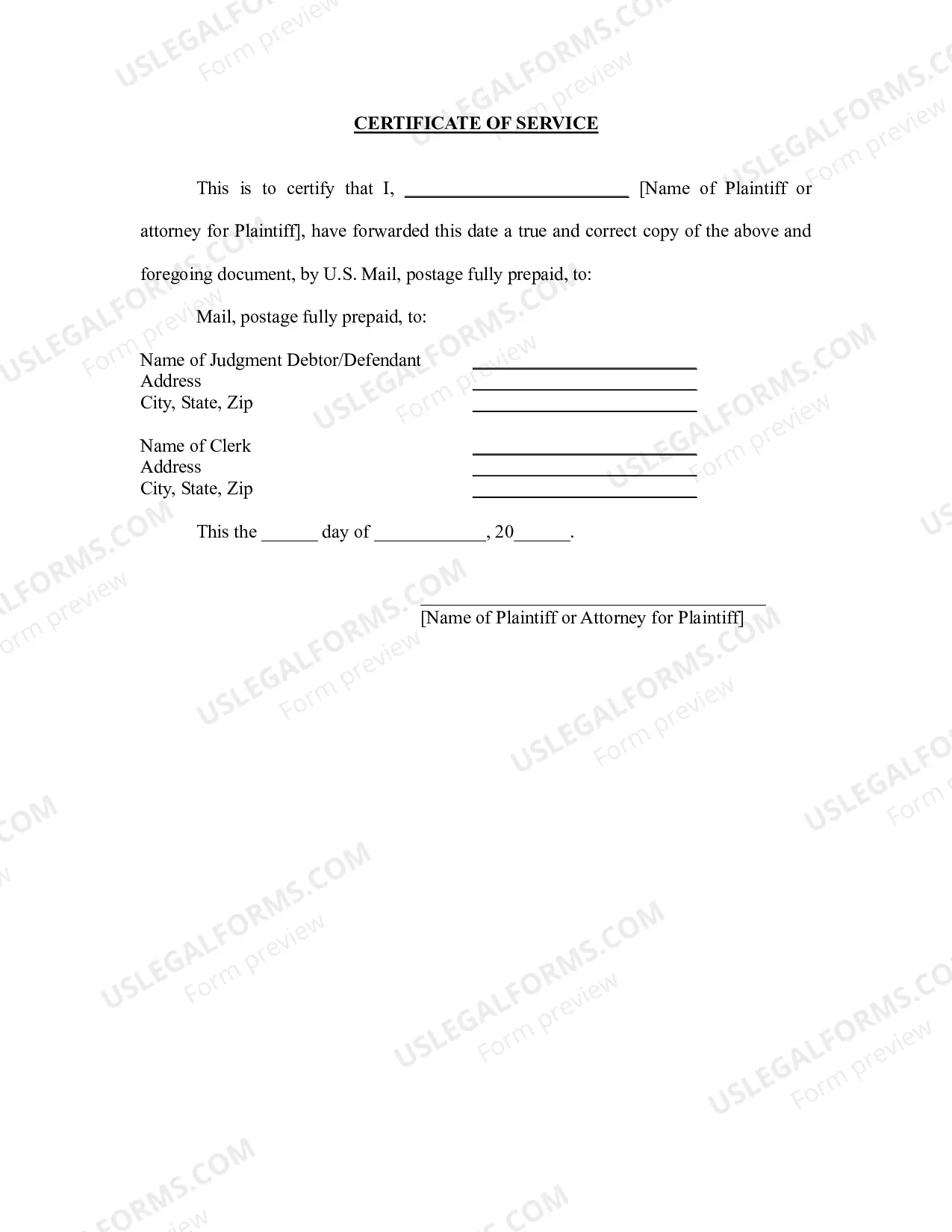 Preview Ohio Foreign Judgment Enrollment