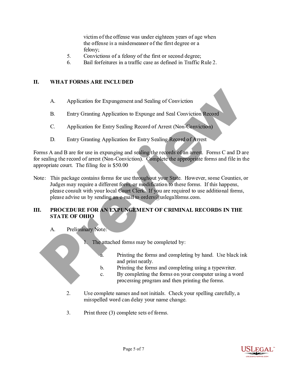top-5-expungement-forms-and-templates-free-to-download-in-pdf-format