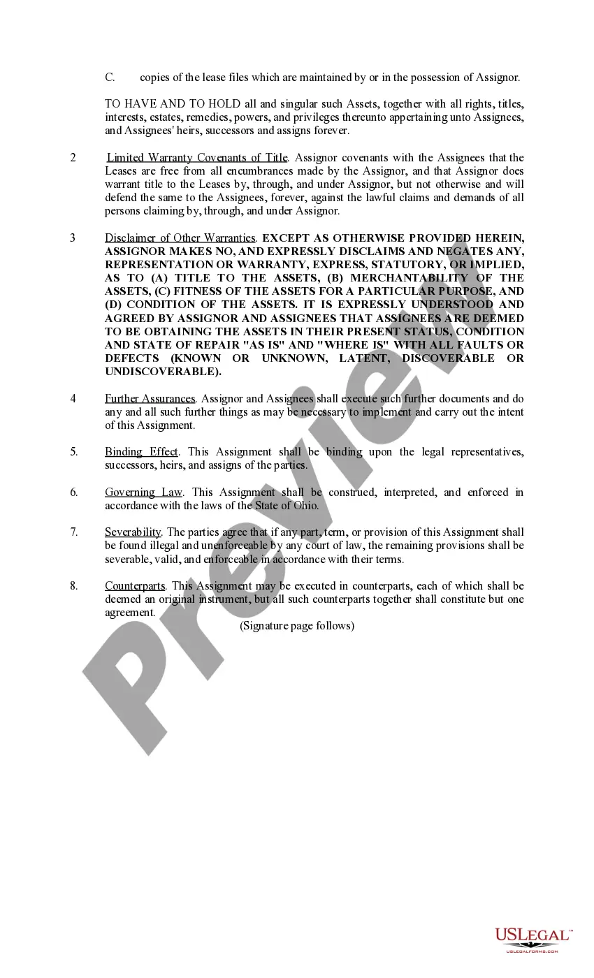 Get Assignment of Oil and Gas Leases Preview Assignment of Oil and Gas Leases