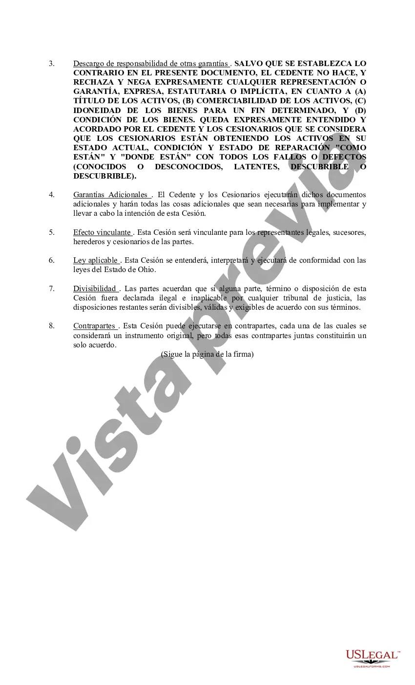 Preview Cesión de Arrendamientos de Petróleo y Gas