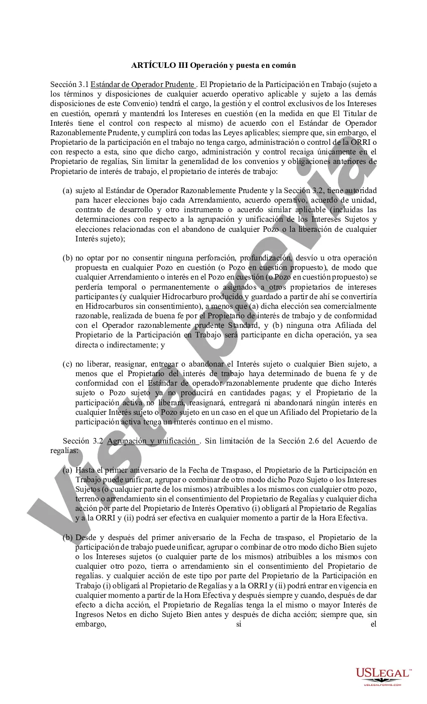 Preview Transmisión de intereses de regalías primordiales
