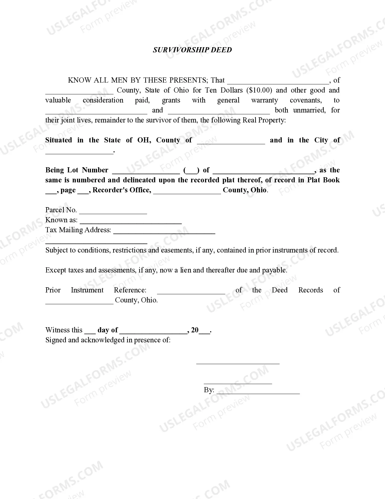 Preview Claim of Lien